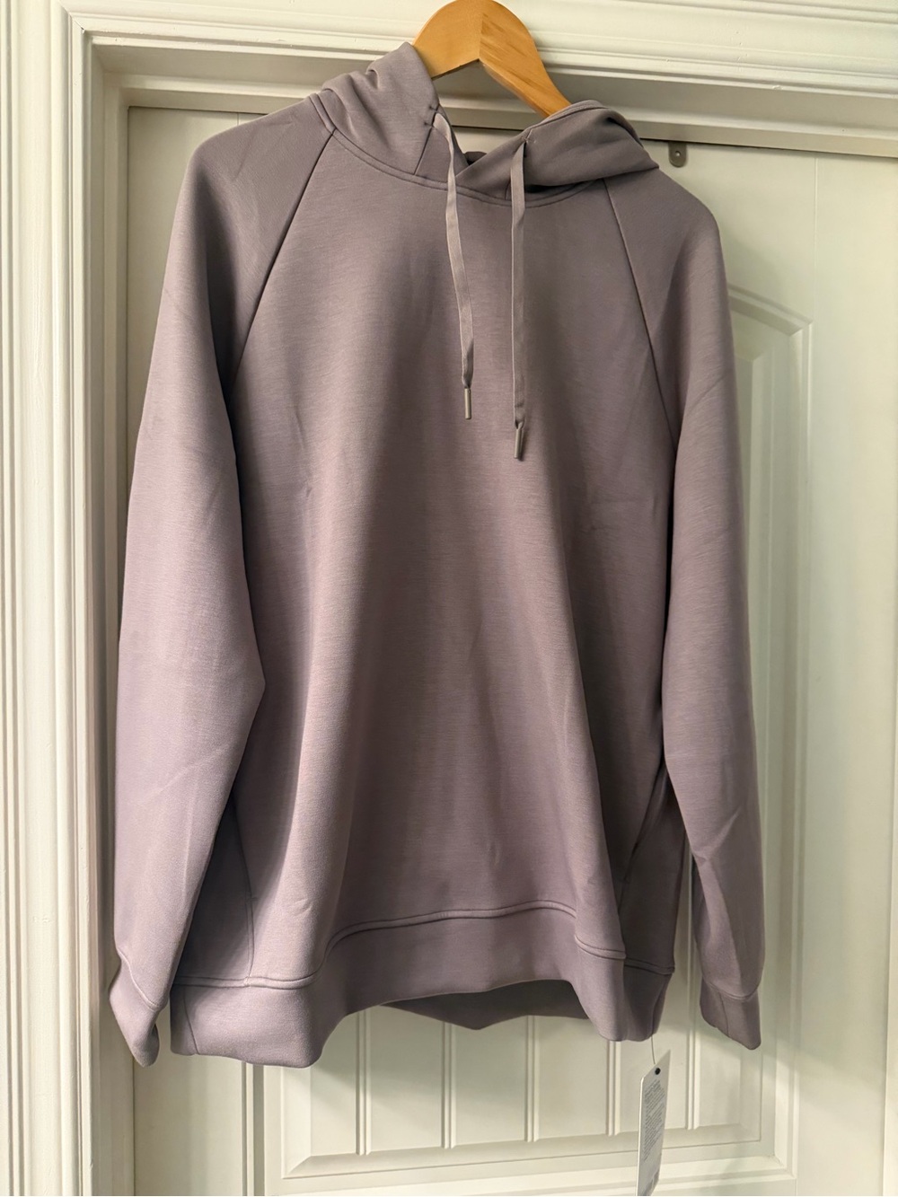 Lululemon Smooth Spacer Pullover- men’s Large- Warm Ash Grey- NEW